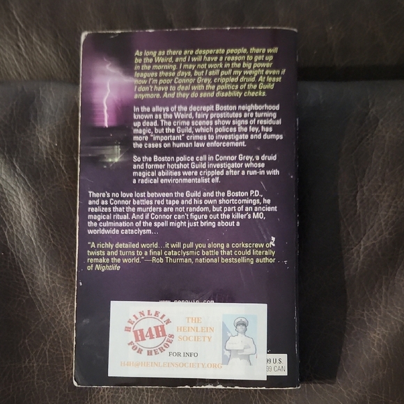 Unshapely Things by Mark Del Franco – Urban Fantasy Paperback - Picture 2 of 3